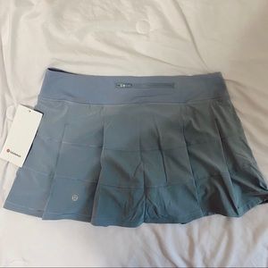 Chambray Lululemon Pace Rival Skirt size 6